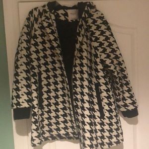 Zara Houndstooth Jacket